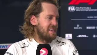 F1 2022 US go post race interview Sebastian Vettel