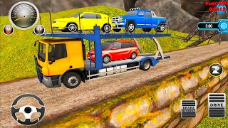 Offroad Transporter Car Trailer Parking Drive - Android Gameplay screenshot 4