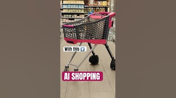 This shopping cart helps blind people shop