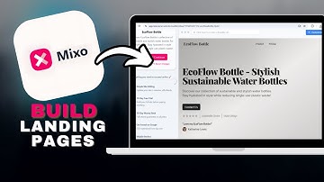 How to Build Landing Pages in Minutes with Mixo AI in SECONDS!