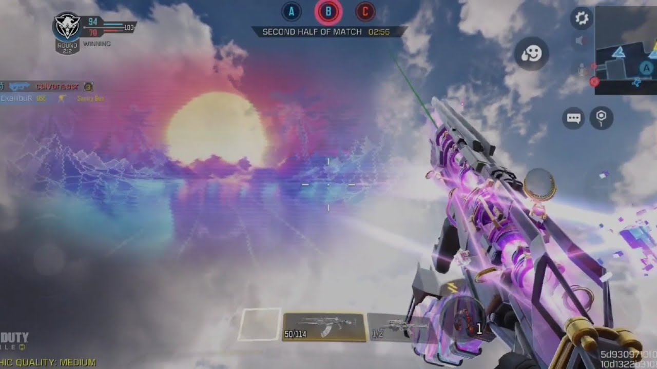 Mythic AK47 Radiance total CP spin - Garena server