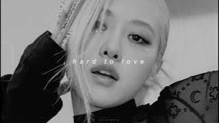 Download lagu blackpink - hard to love (slowed   reverb)