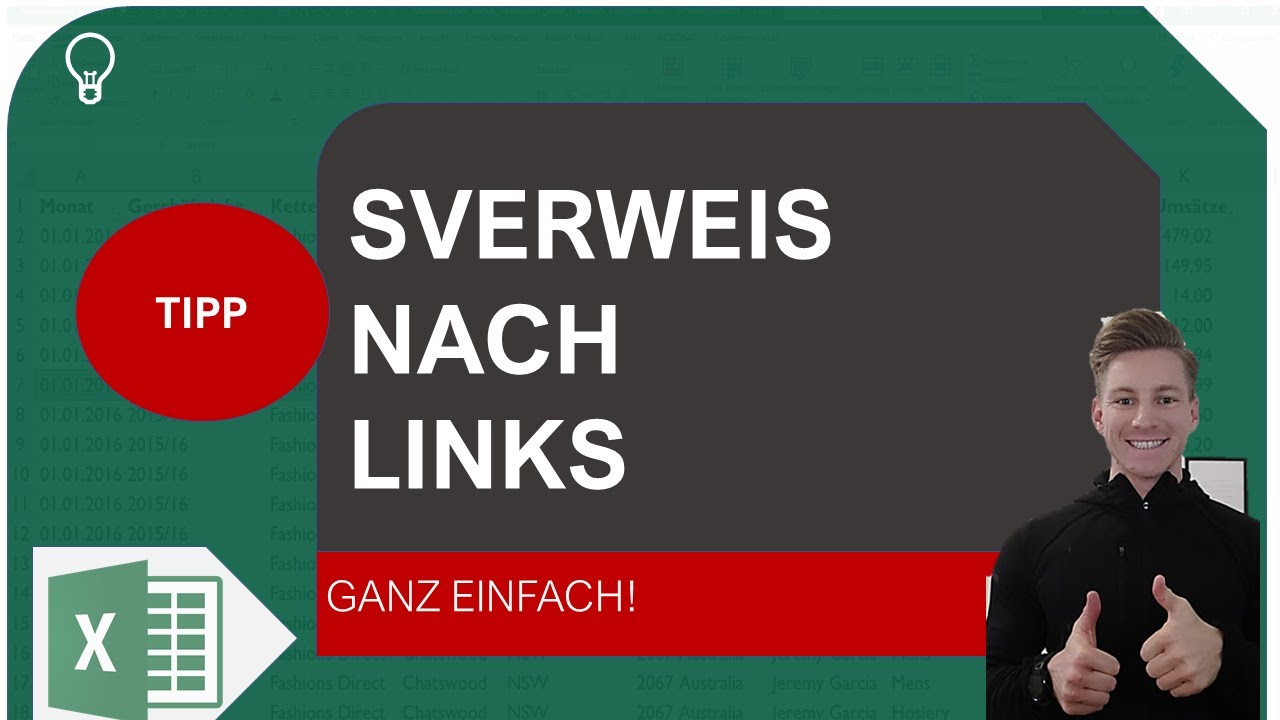 Update SVERWEIS nach Links I Excelpedia