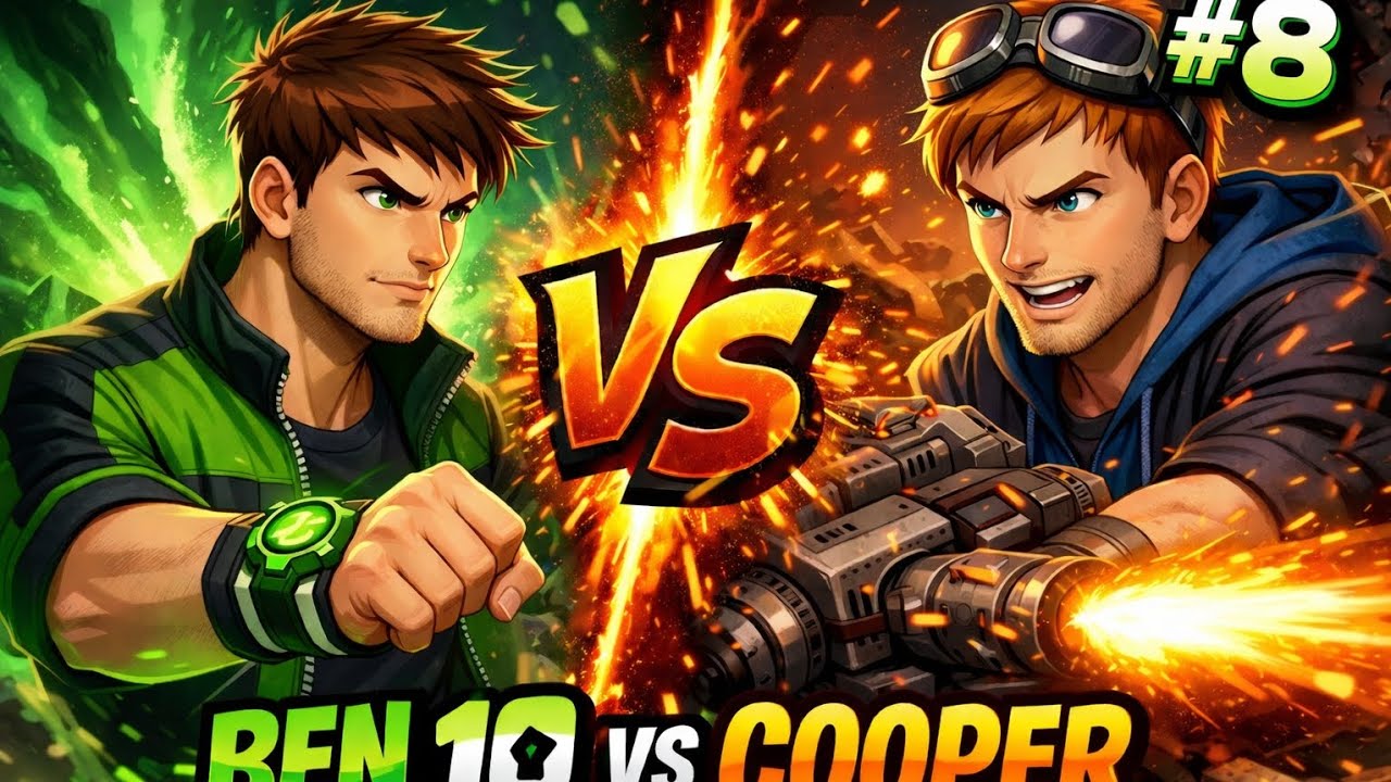Ben10 Vs Cooper|Ben10 Cosmic Destruction #8