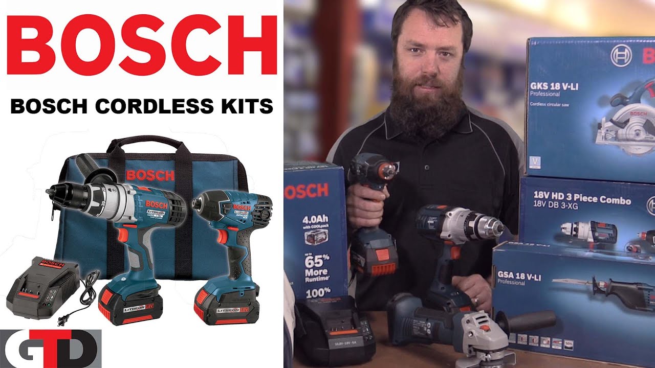 Bosch Cordless Power Tools And Kits Youtube