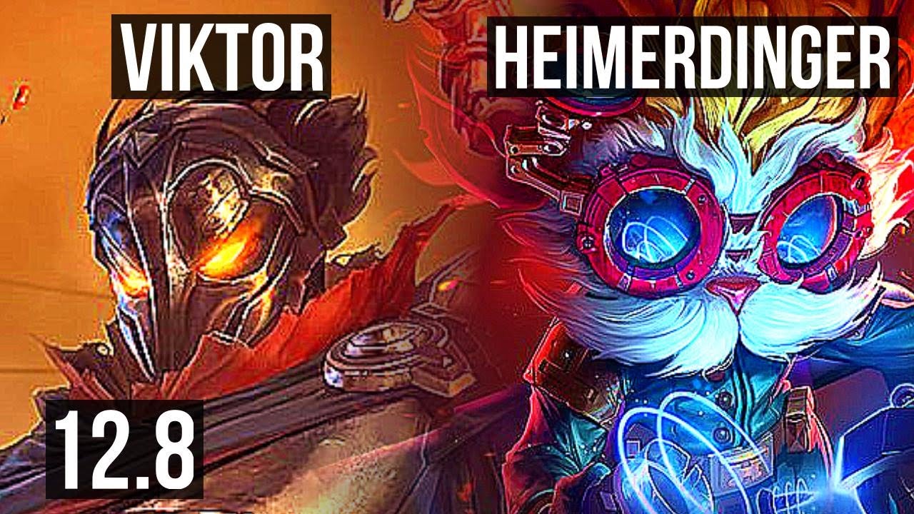VIKTOR vs HEIMER (MID) | 600+ games | EUW Master | 12.8