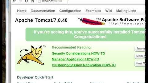Java Server Pages Tutorial 2 ( Apache Tomcat installation )