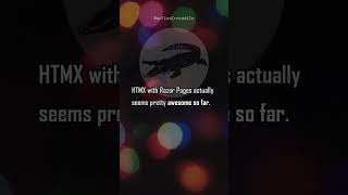 HTMX with Razor Pages actually seems pretty awesome so far.  Time is a flat circle, I'm back to a...