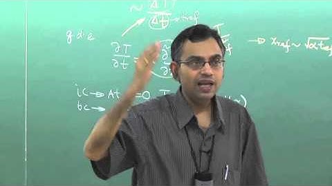 Lecture 17: Unsteady State Heat Conduction in a Semi-infinte Medium