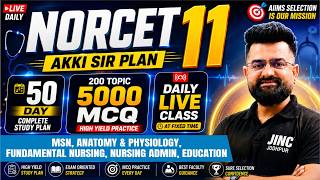 👉 NORCET 11 | OSSSC | RRB | SGPGIMS | Govt Nursing Exams | Live MCQ Class #1175 | Akki Sir