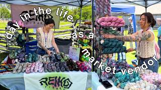 spend the day vending with me at a fiber festival