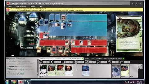 Android: Netrunner Kate Siphon vs Matrix Analyzer Jinteki OCTGN
