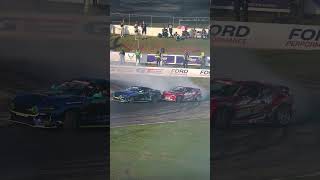 4. Keeping it fun in Atlanta making a pass around the key hole during practice!! #formuladrift