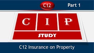 C12 Insurance on Property Terms and Defination