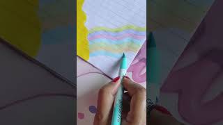 Colour your science notebook 📒 #shortvideo #frontpage #science #ytshorts #schoolproject