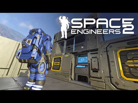 Space Engineers 2 - Episode 5: From Ore to Factory – Learning Production!"