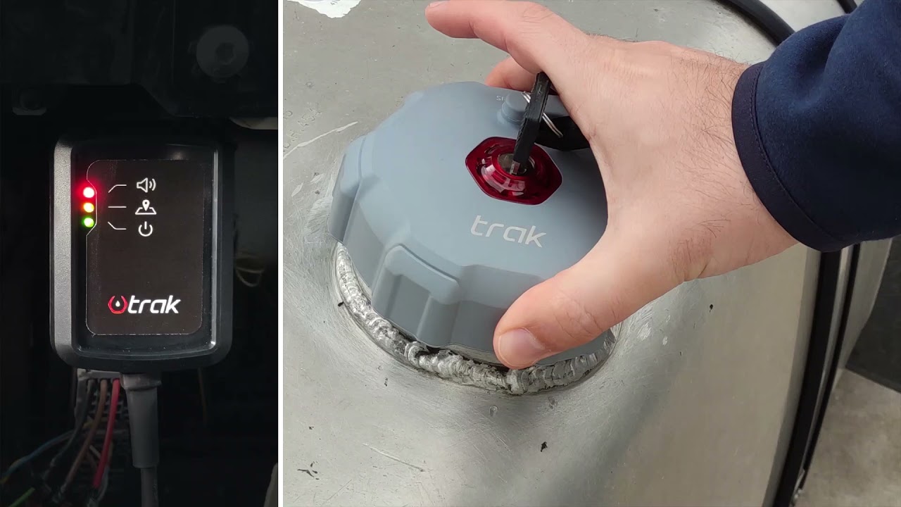 TRAK Smart Fuel Cap Open Close YouTube
