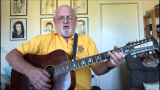 12-string Guitar: Shine Your Buttons With Brasso (Including lyrics and chords)