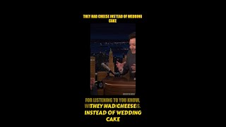 Stanley Tucci's Wedding Had Wheels Of Cheese #shorts