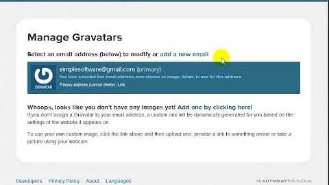 Wordpress How to   Getting and Using Gravatars for Your Blogging
