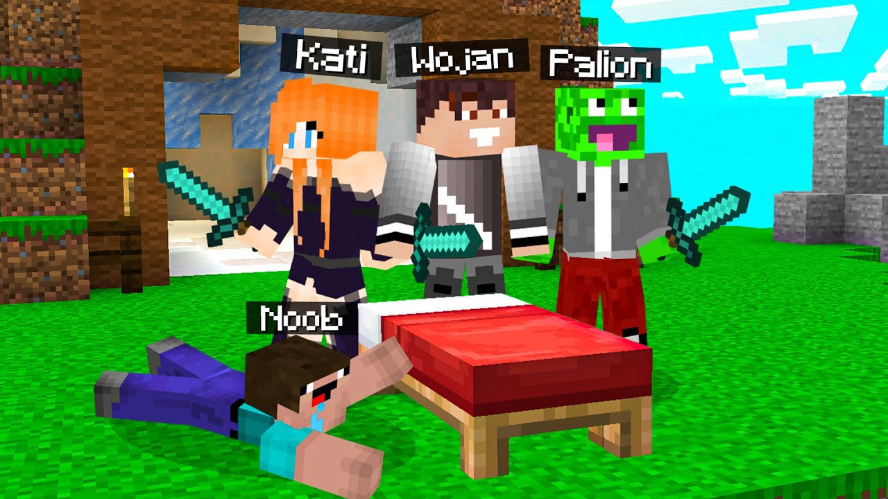 CAŁE WOJANOWICE GRAJĄ W BED WARS!