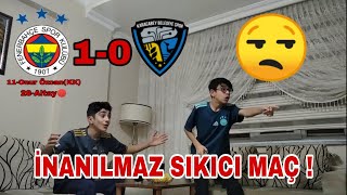 Fanati̇k Fenerbahçeli̇ler Karacabey Maçini İzli̇yor Fenerbahçe 1-0 Karacabey