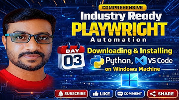 🚀 Playwright with Python From Scratch | Installing Python and VS Code on Windows No Node.js Required