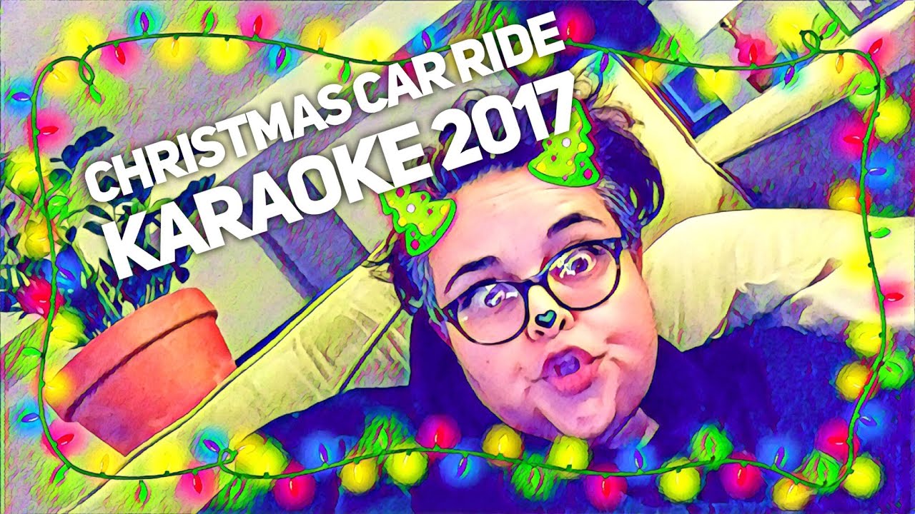 KARAOKE 🎤 Christmas Car Ride 2017 Los Angeles Christmas karaoke