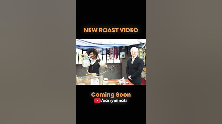 New roast video coming in soon