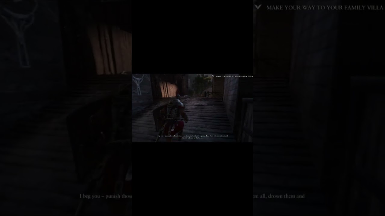 Anger of the sister whose brother got killed by praetorians