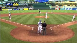 2013/06/08 Shields gets double-play ball