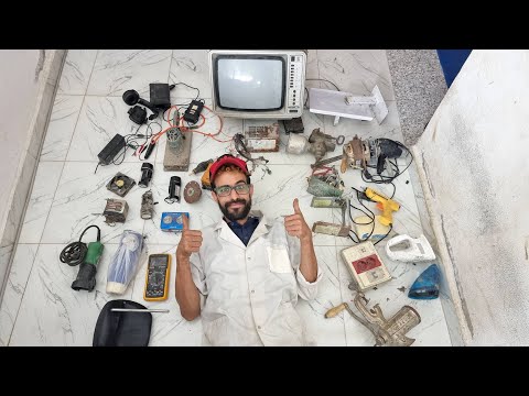 أحد المتتبعين أعطاني كل هذه الأجهزة مجانا
