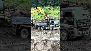 Amazing Japanese Construction Work | Caterpillar & Dump Truck Action