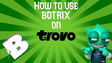 Trovo alerts & Botrix!