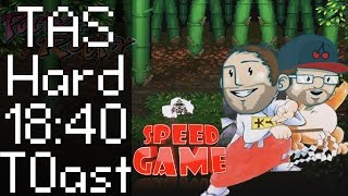Speed game: TAS Pocky et Rocky en 18:40