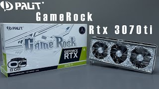 Palit Game Rock Rtx 3070ti Unbox install gameplay