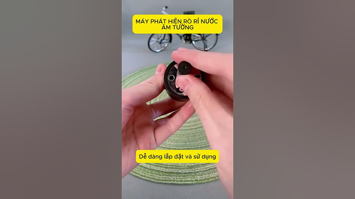 1. Máy phát hiện rò rỉ nước âm tường dân dụng