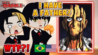 😱 Mashle React To Saitama As Mash's Father 🇺🇸🇧🇷 | Gacha Club | Gacha React