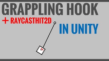 GRAPPLING GUN with RayCastHit2D in 3 steps in Unity