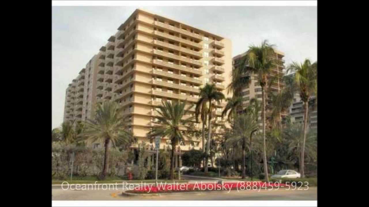 Bal Harbour Real Estate The Plaza Condo Bal Harbour YouTube