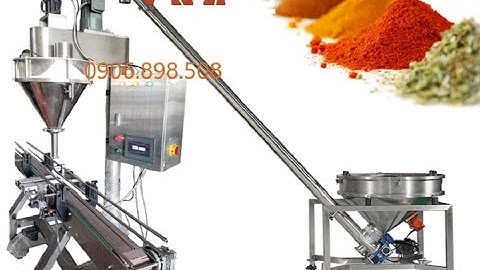 Cân định lượng trục vít bán tự động