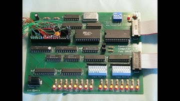 System monitor demo for the CPUville 8-bit processor