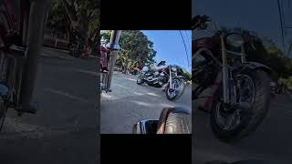 Ride along with me from born free chopper show into Cook’s corner biker bar.