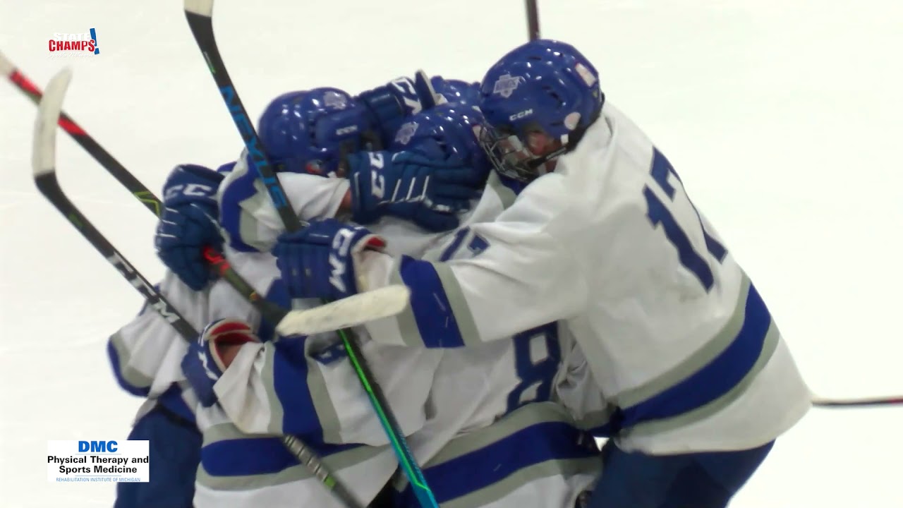 Cranbrook vs. Calumet 2021 Division 3 MHSAA Hockey Final STATE