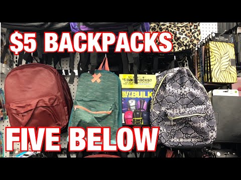 backpacks 5 below