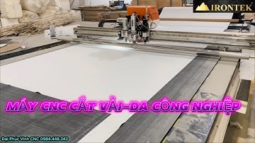 MÁY CNC CẮT VẢI-DA-MÚT-XỐP CÔNG NGHIỆP 2 ĐẦU ĐA NĂNG IR-1625LR2A