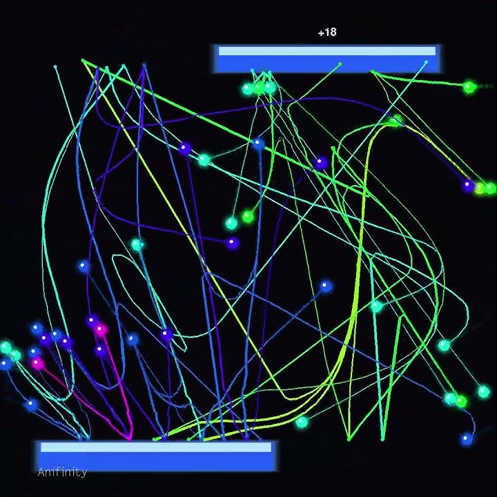 The Balls Keep Multiplying... Until Physics Gives Up 🤯 #simulation #satisfying #asmr