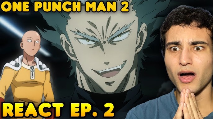 SAITAMA ME EMOCIONOU - React One Punch Man EP. 1 DUBLADO Temporada 2  REACTION 