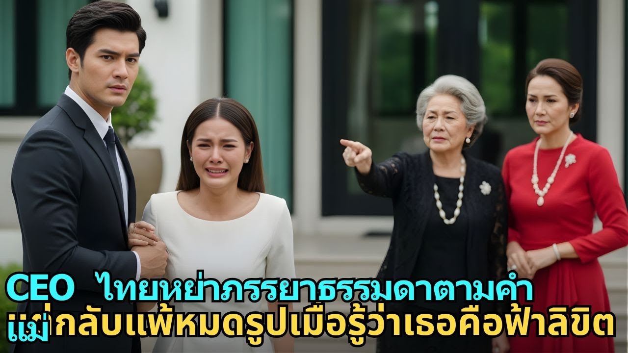 CEO ไทยหย่าภรรยาธรรมดาตามคำแม่ แต่กลับแพ้หมดรูปเมื่อรู้ว่าเธอคือฟ้าลิขิต