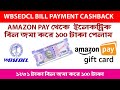WBSEDCL Electricity Bill Payment | AMAZON PAY Gift Card | ইলেকট্রিক বিল জমা|